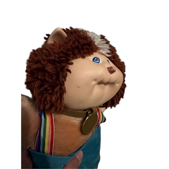 VINTAGE 1983 CABBAGE PATCH KIDS KOOSAS DOG BLUE PANTS STUFFED ANIMAL PLUSH TOY - Picture 7 of 9